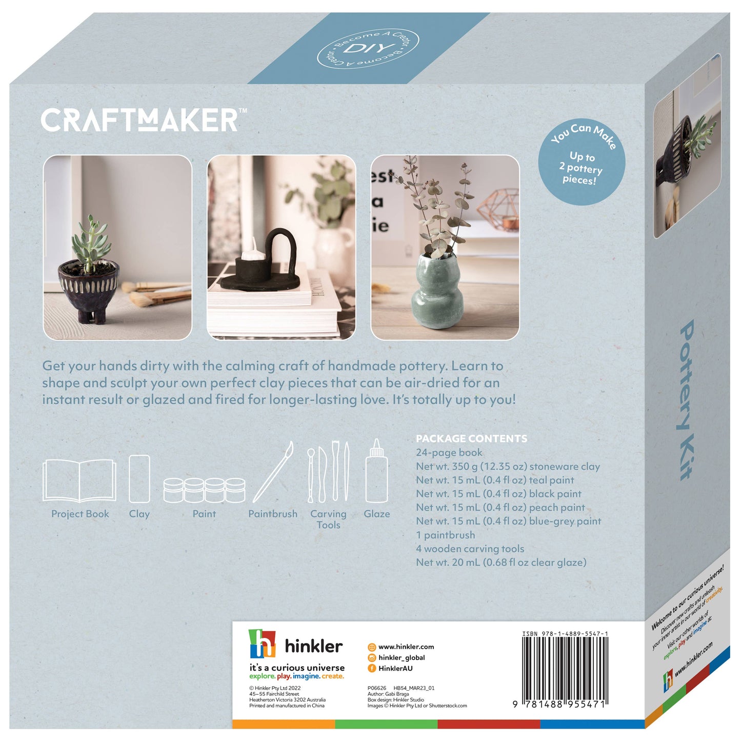 Craft Maker Pottery Kit