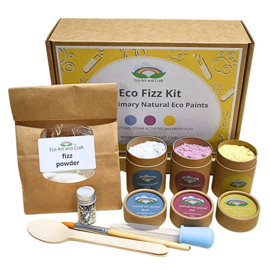 Eco Fizz and Paint Kit: sensory play, potions, painting and science experiments: Wholesale