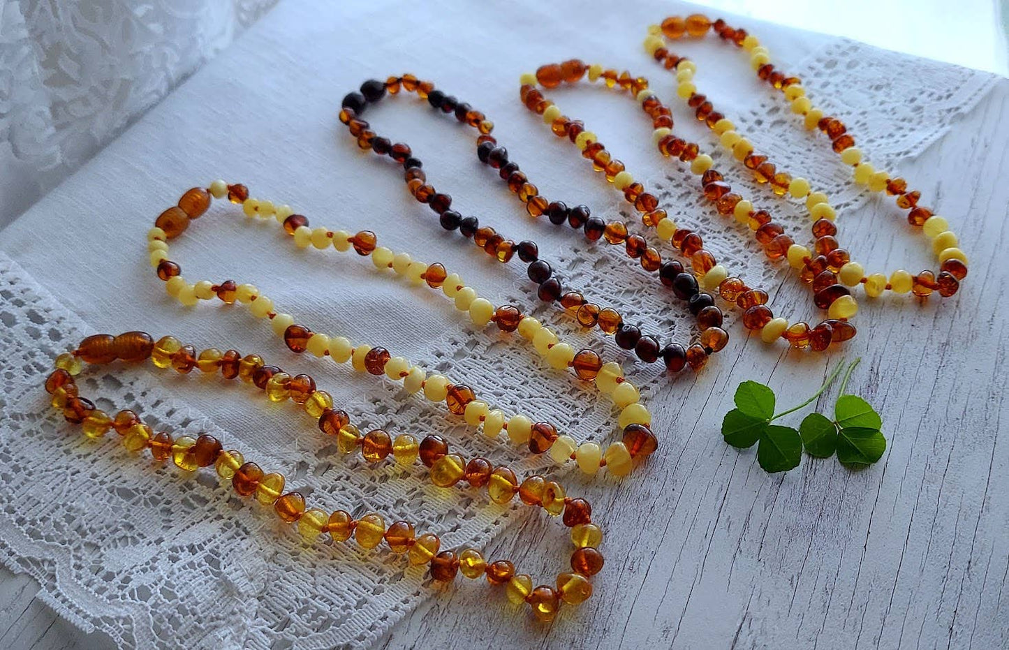 Deluxe Cognac Butter Baltic Amber Necklace w/ Tag Cert ♥️