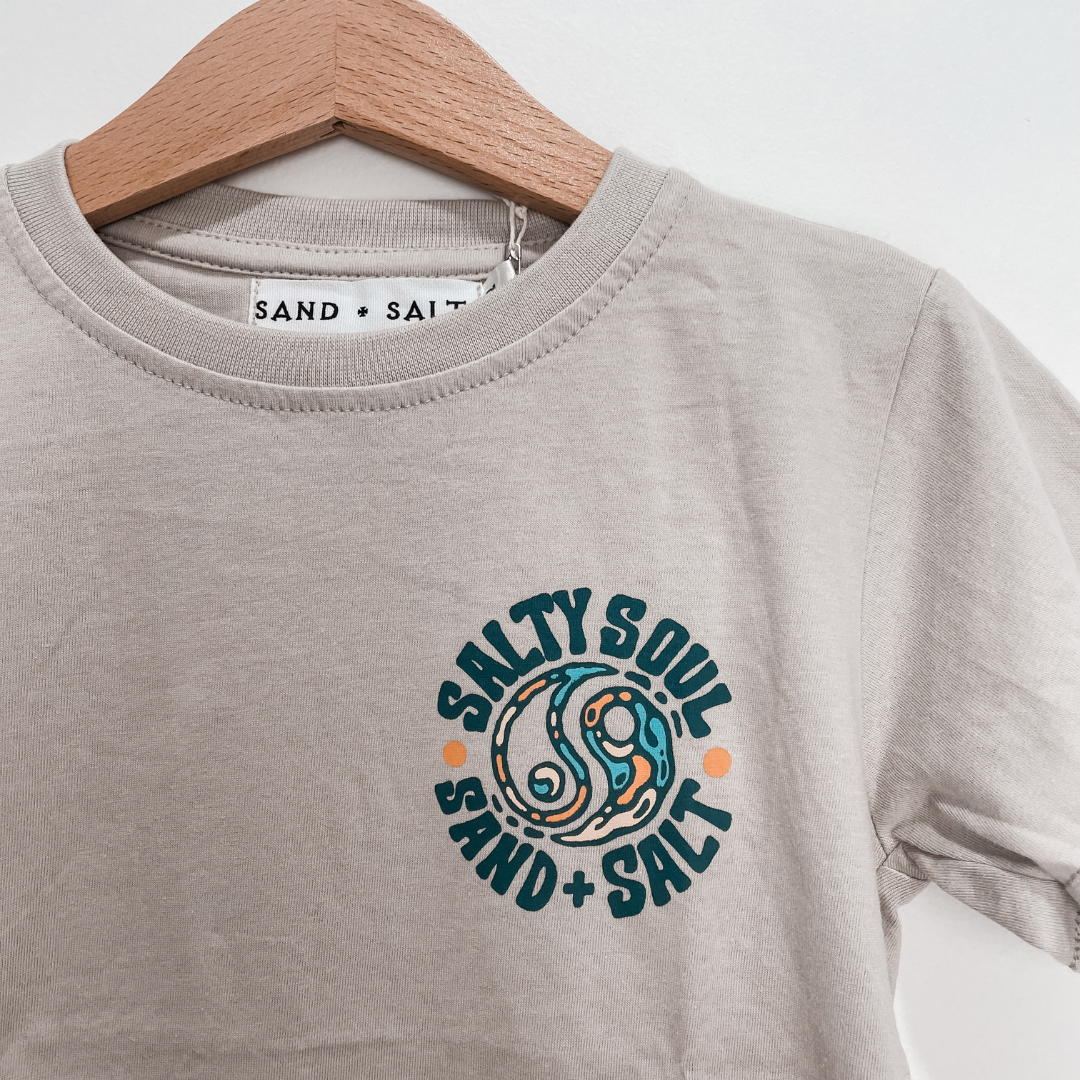 Salty Soul Sand Kids Tshirt