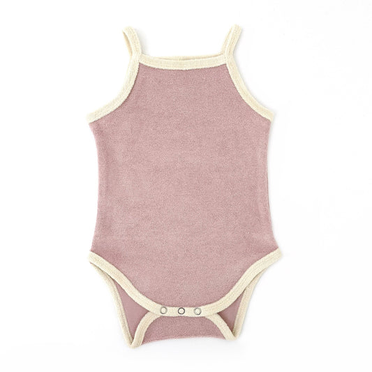 Terri Singlet Onesie/Top - DUSTY PINK