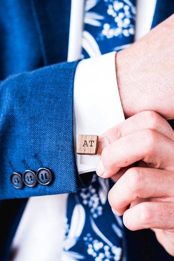 Wooden Cufflinks - Tasmanian Oak