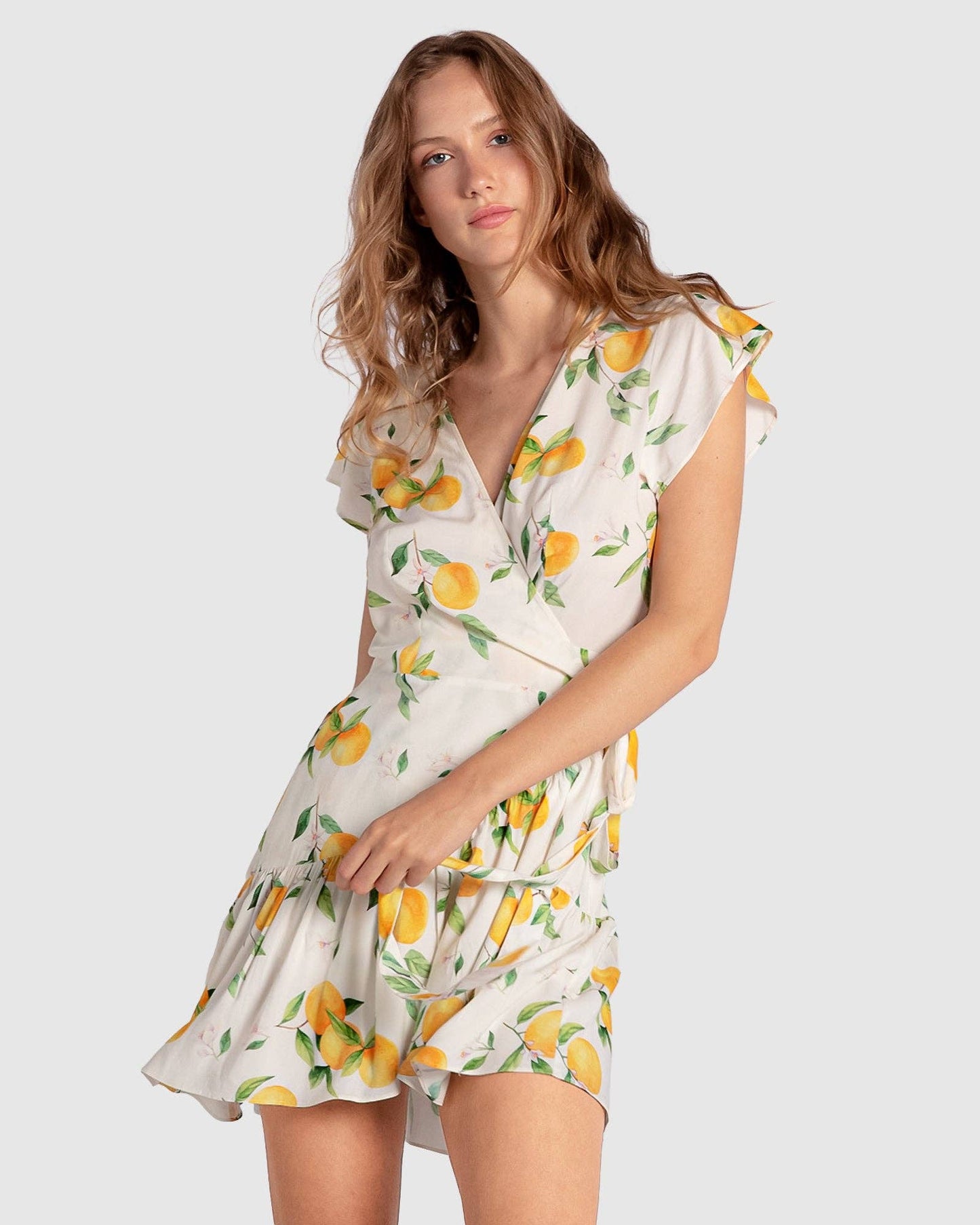 Love Shack Mini Wrap Dress