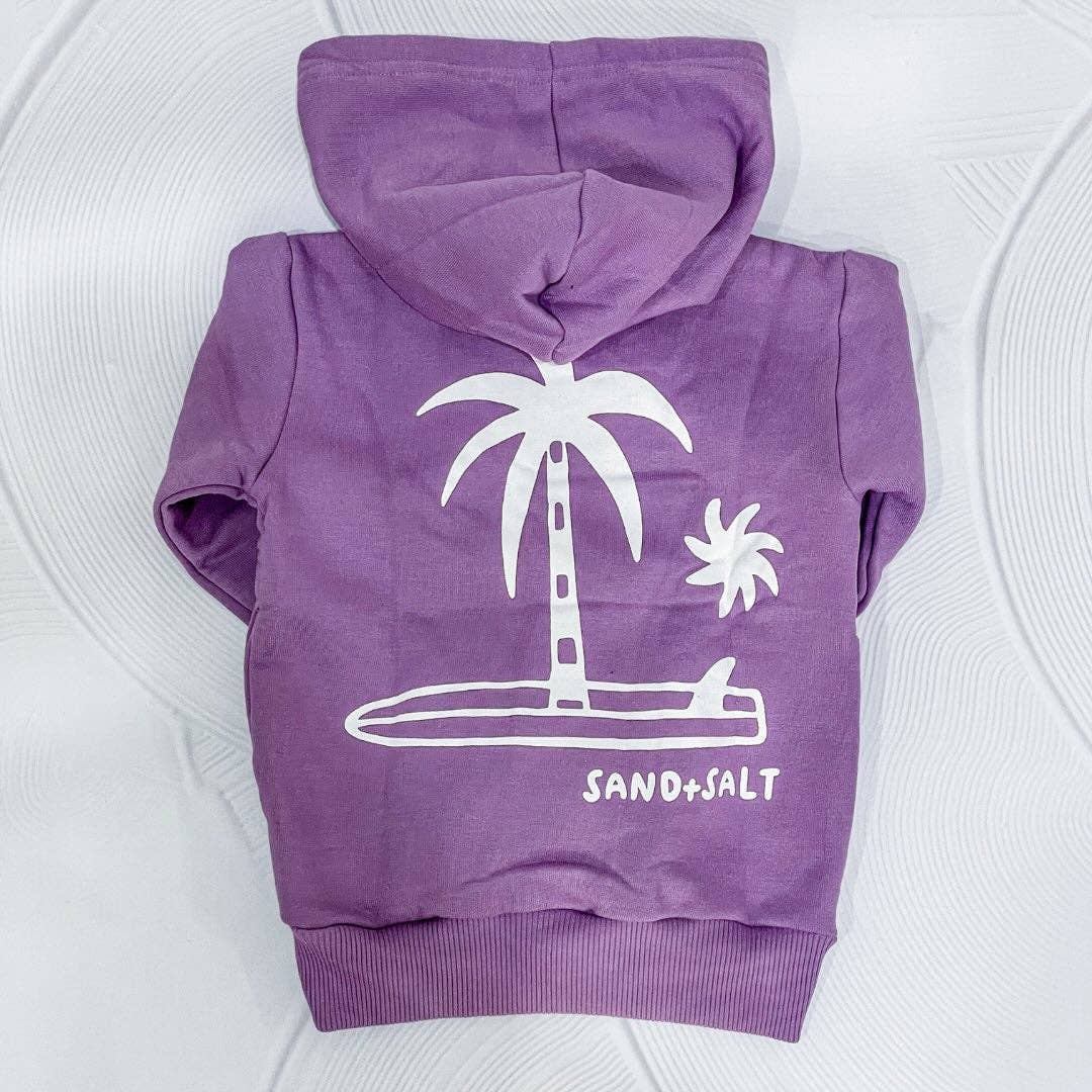 Tropi-cool violet Hoodie - Kids